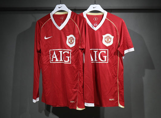 Manchester United 06/07 Home Player Version Football Shirt