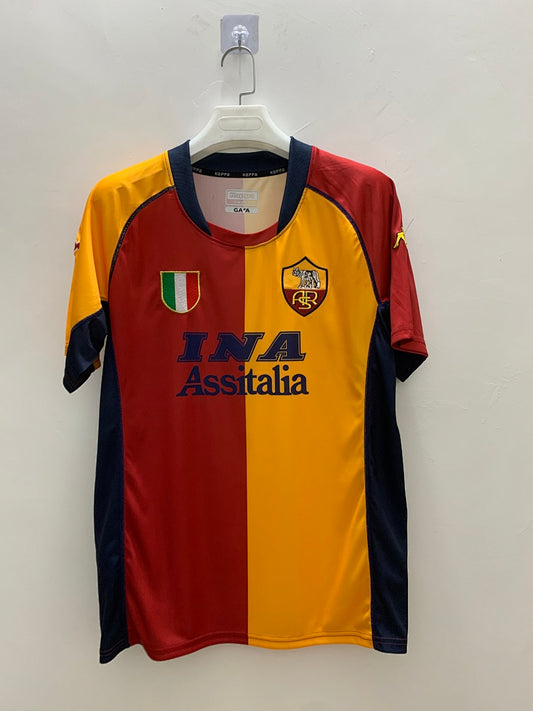 Roma 01/02 Home Football Shirt