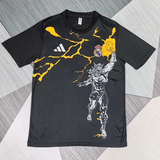 Real Madrid 25/26 Black Football Shirt