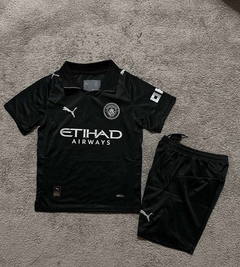 Kids Manchester City 25/26 Away Football Shirt