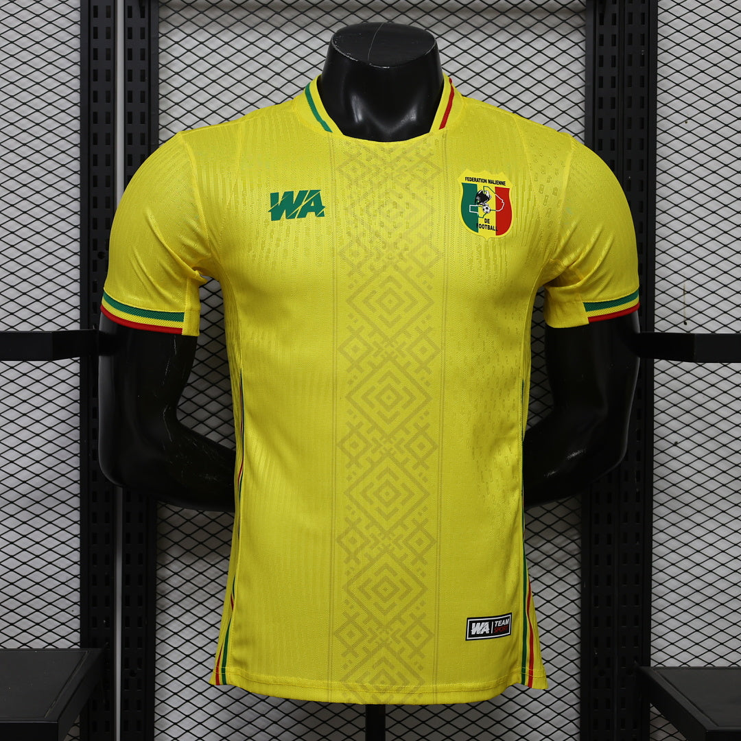 Mali 25/26 Away Yellow Player Version Football Shirt