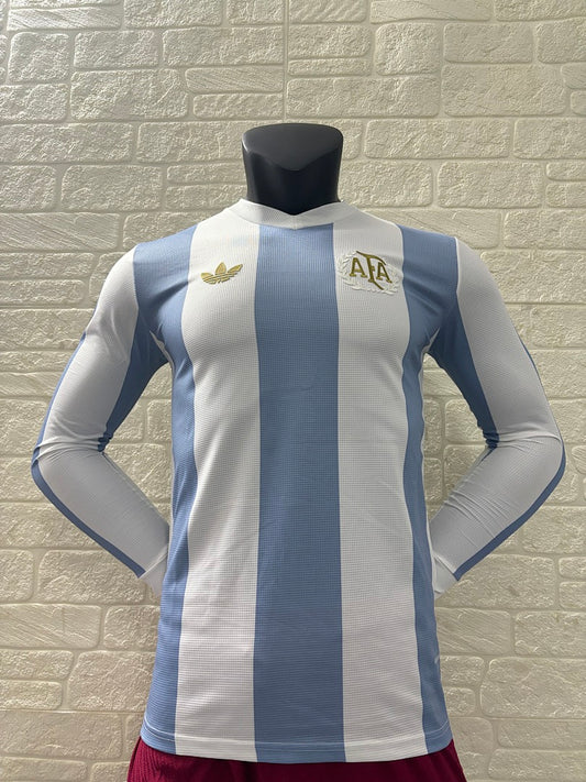 Argentina 24/25 Anniversary Long Sleeve Football Shirt