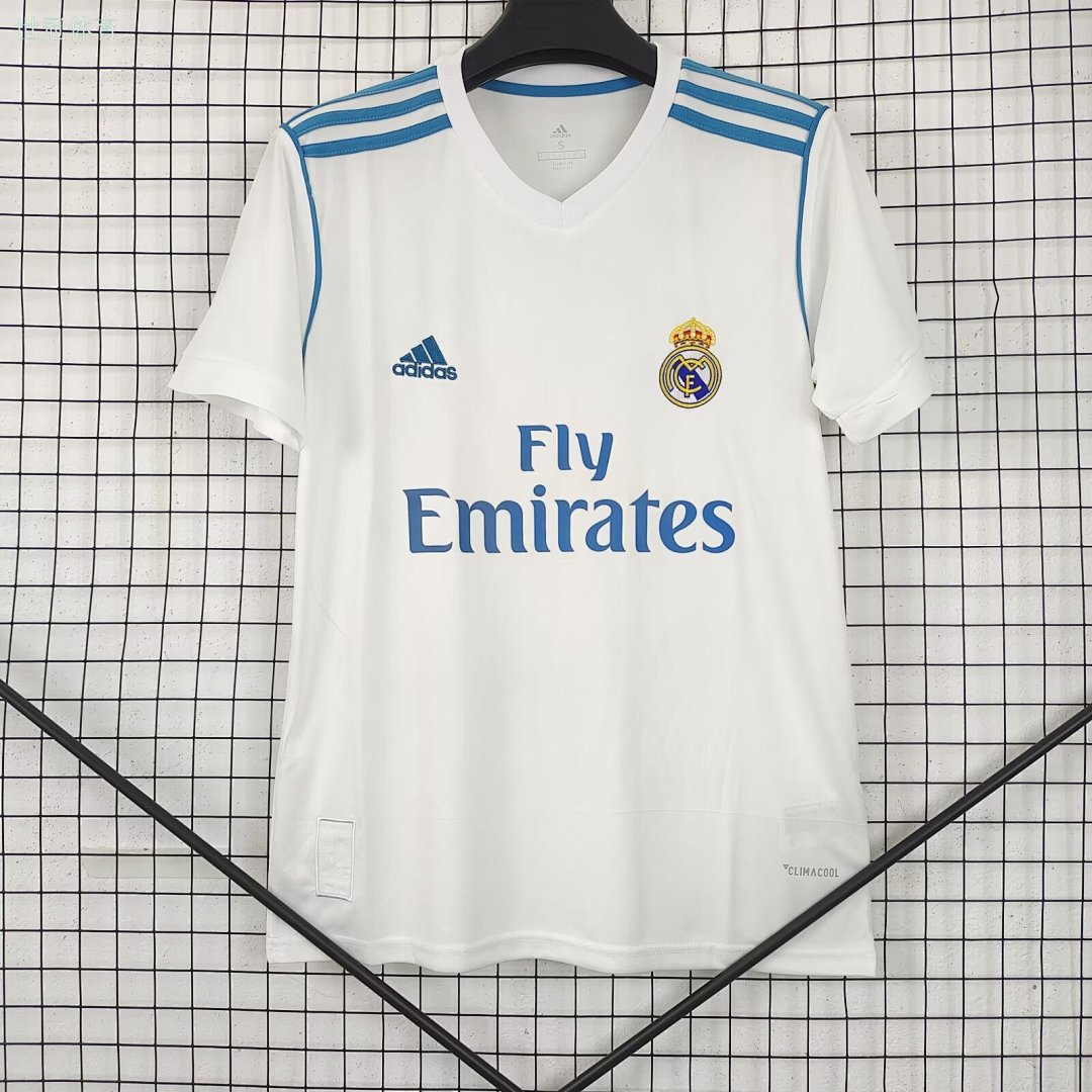 Real Madrid 17/18 Home Football Shirt