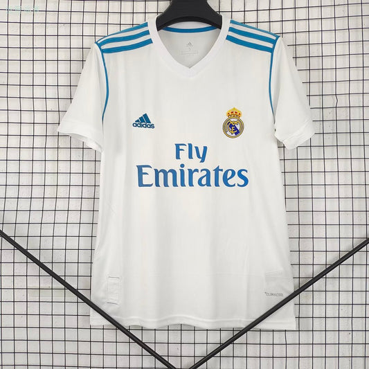Real Madrid 17/18 Home Football Shirt