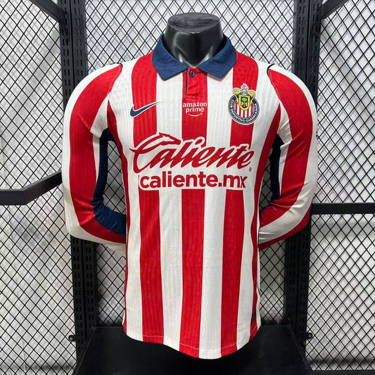 Chivas 26/27 Home Long Sleeve Football Shirt