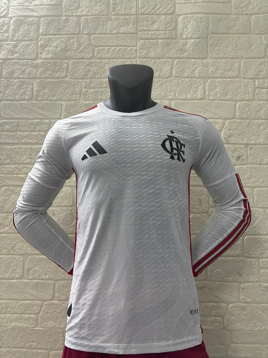 Flamengo 24/25 Away Long Sleeve Football Shirt