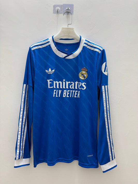 Real Madrid 25/26 Third Long Sleeve Football Shirt