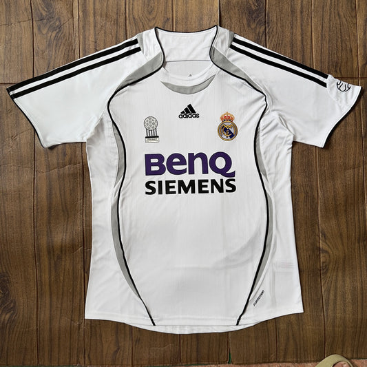 Real Madrid 06/07 Home Football Shirt
