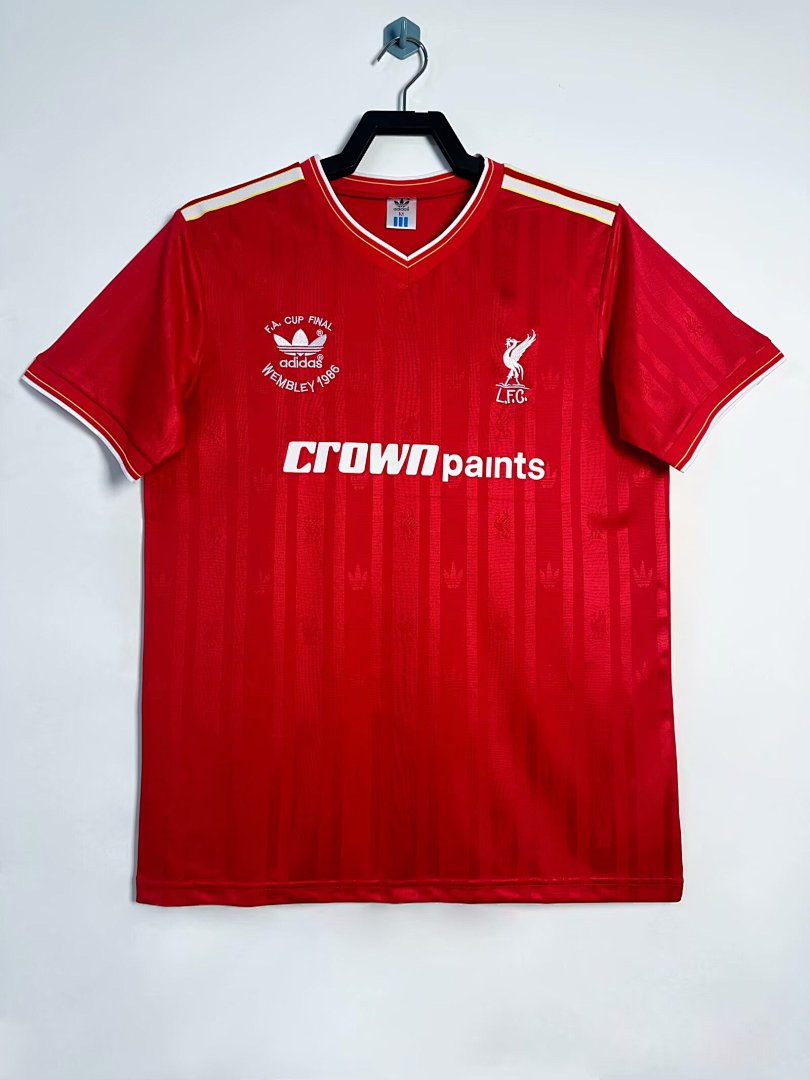 Liverpool 86/87 Home Football Shirt