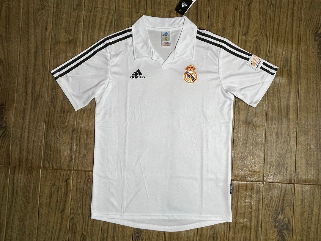 Real Madrid 01/02 Home Football Shirt