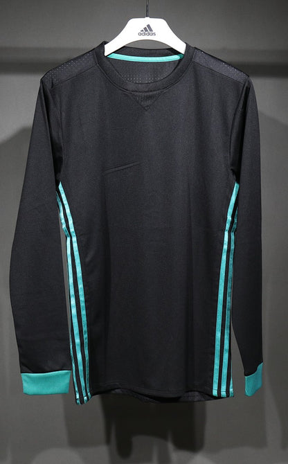 Real Madrid 17/18 Away Player Version Long Sleeve Football Shirt