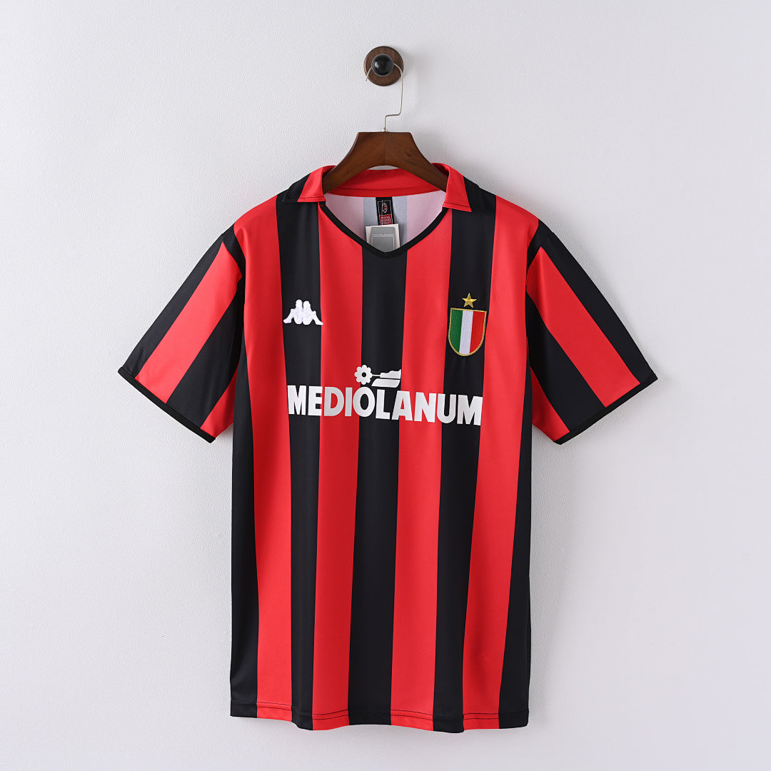 AC Milan 88/89 Home Football Shirt