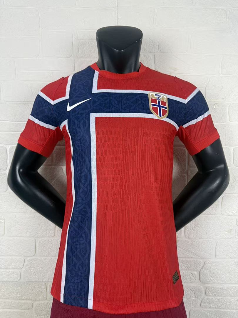 Norway 26/27 Home Player Version Football Shirt