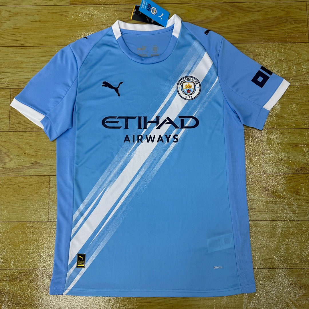 Manchester City 25/26 Home Football Shirt