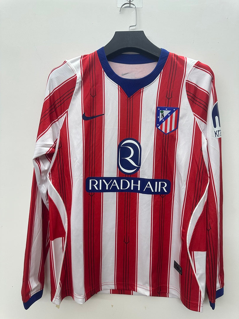 Atlético Madrid 26/27 Home Long Sleeve Football Shirt