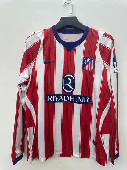 Atlético Madrid 26/27 Home Long Sleeve Football Shirt