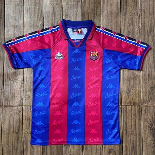 Barcelona 95/96 Home Football Shirt