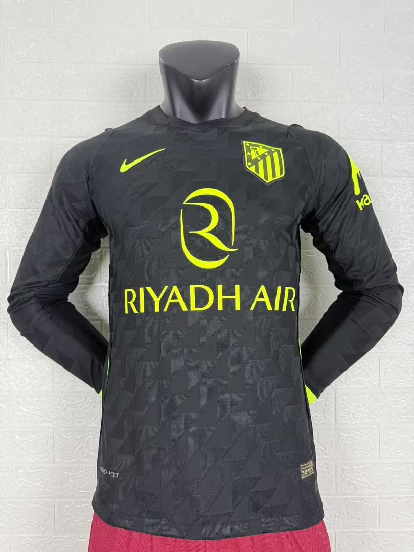 Atlético Madrid 26/27 Away Long Sleeve Player Version Football Shirt
