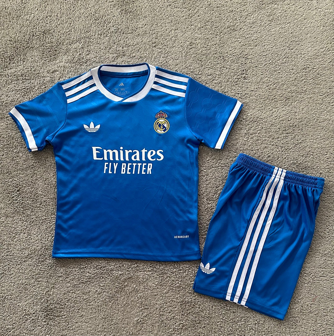 Kids Real Madrid 25/26 Third Football Shirt