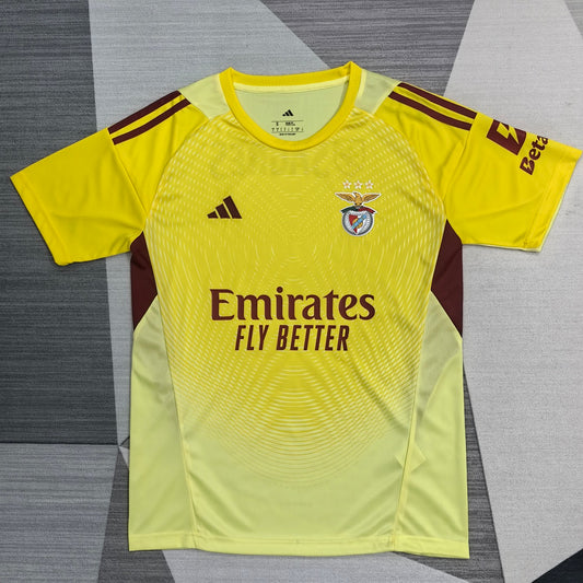 Benfica 25/26 Goalkeeper Yellow Football Shirt