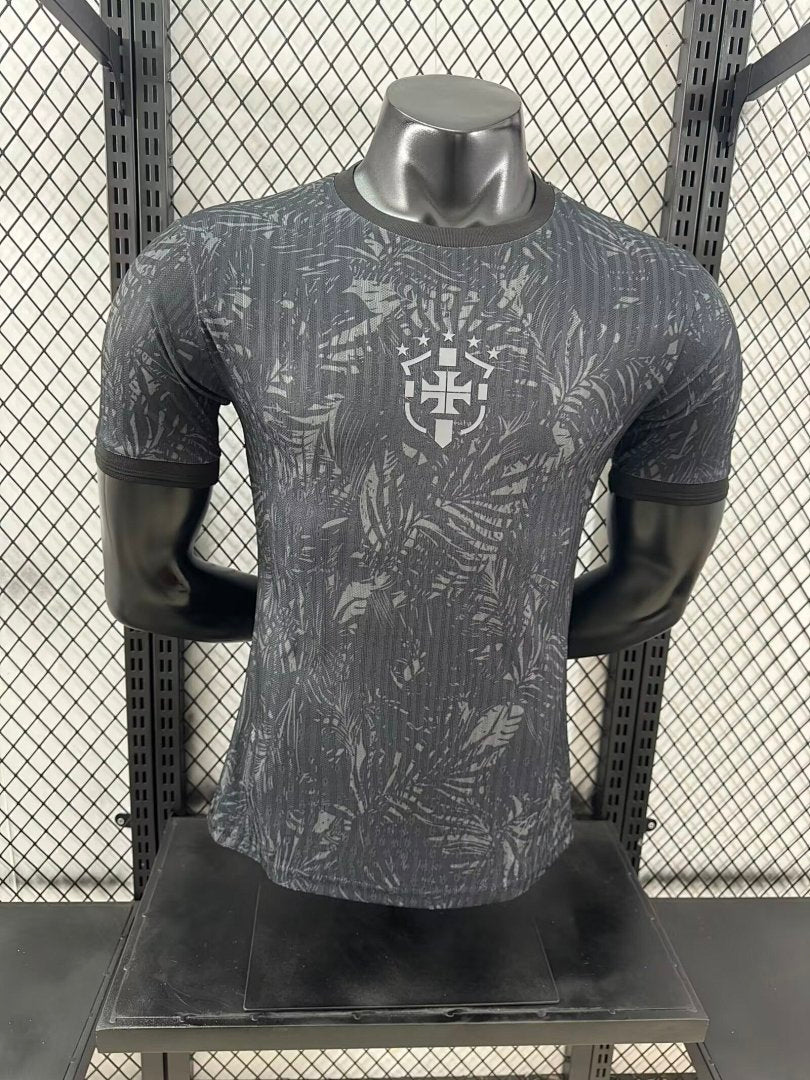 Brazil 24/25 Black/Grey Football Shirt