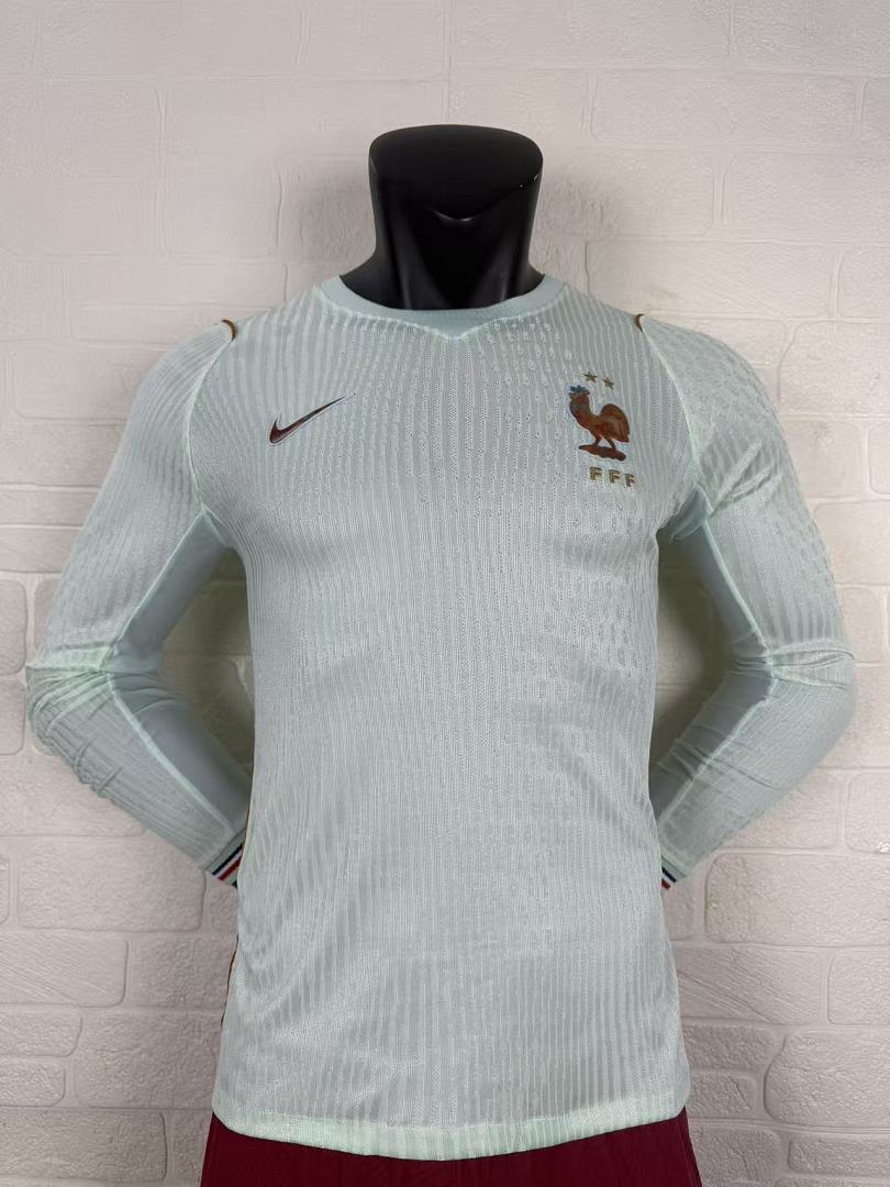 France 26/27 Away Long Sleeve Player Version Football Shirt