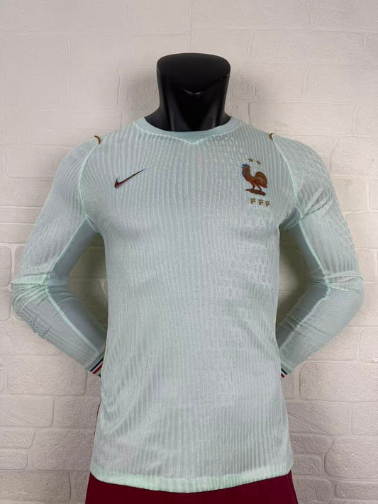 France 26/27 Away Long Sleeve Player Version Football Shirt