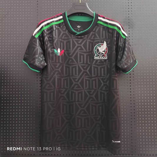 Mexico 25/26 Away Black Football Shirt