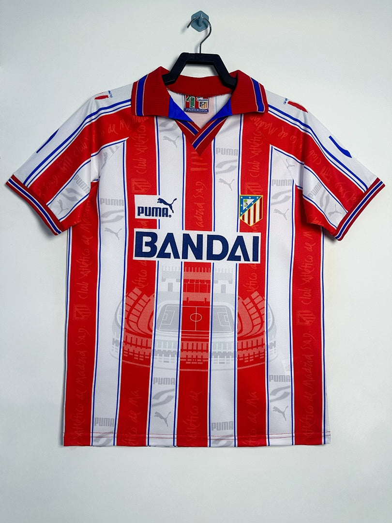 Atlético Madrid 96/97 Home Football Shirt