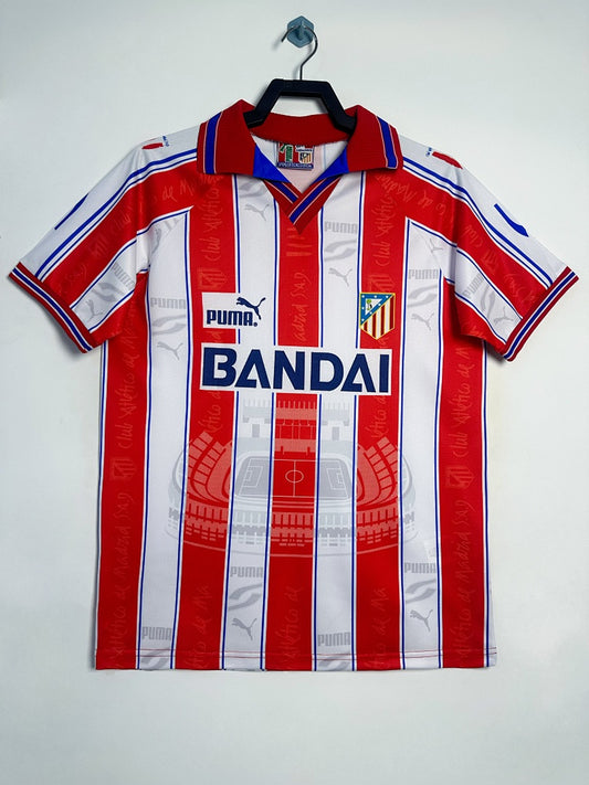 Atlético Madrid 96/97 Home Football Shirt