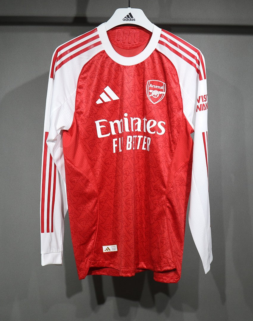 Arsenal 25/26 Home Player Version Long Sleeve Football Shirt