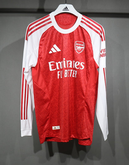 Arsenal 25/26 Home Player Version Long Sleeve Football Shirt