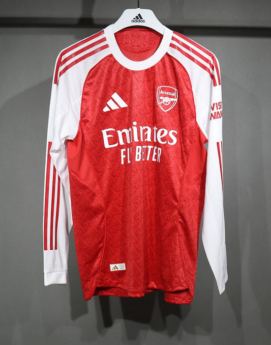 Arsenal 25/26 Home Player Version Long Sleeve Football Shirt