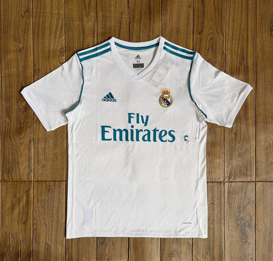 Real Madrid 17/18 Home Football Shirt