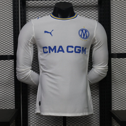 Marseille 26/27 Home Long Sleeve Football Shirt