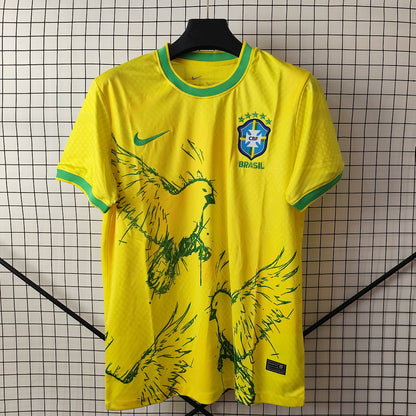 Brazil 23/24 Yellow Football Shirt
