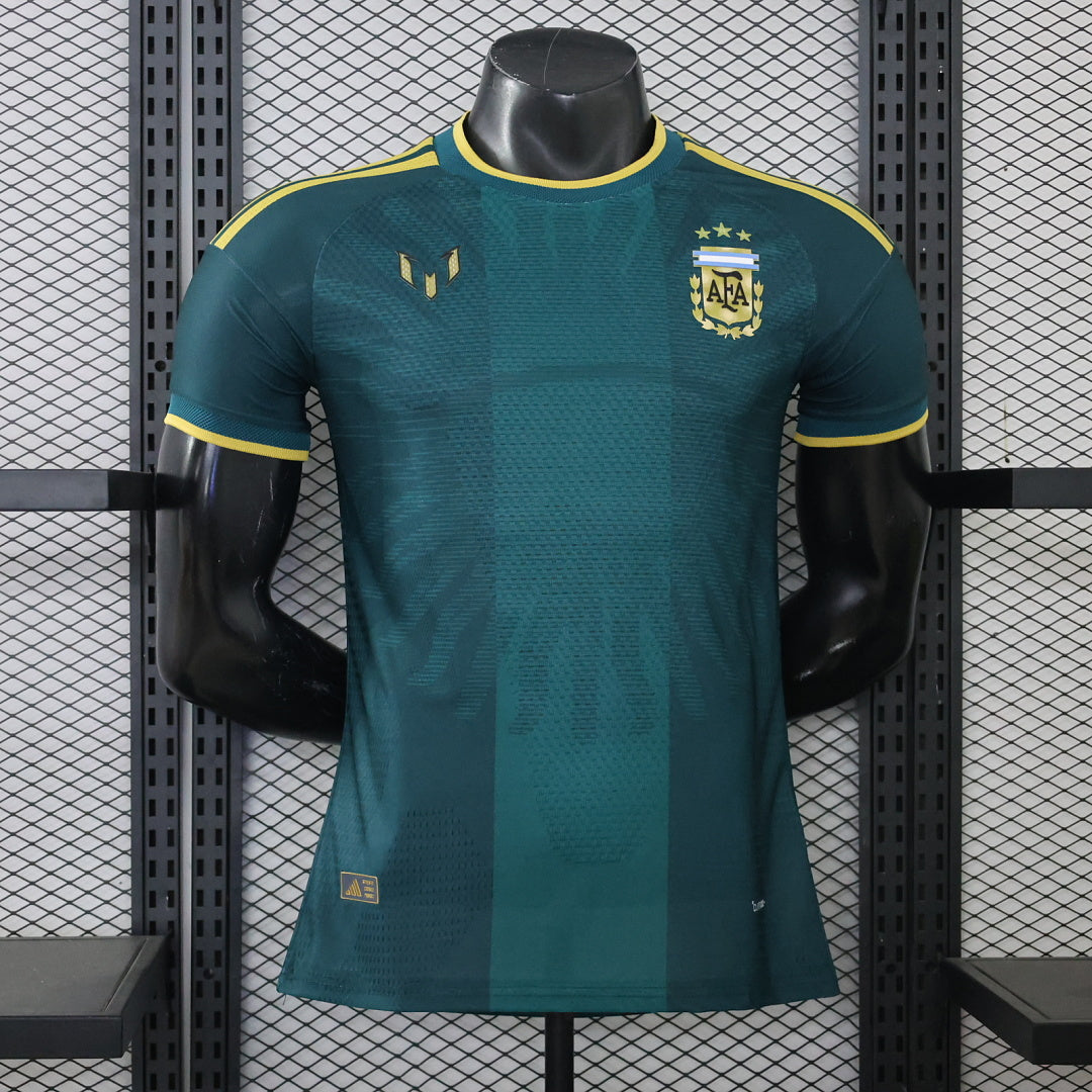 Argentina 26/27 Green Special Edition Player Version Football Shirt