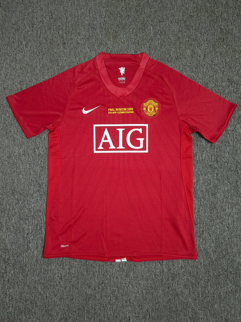 Manchester United 07/08 Home Football Shirt
