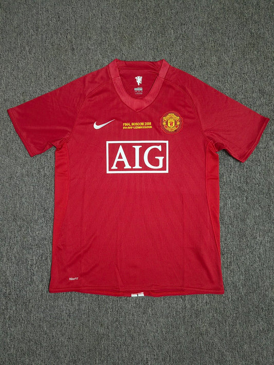 Manchester United 07/08 Home Football Shirt