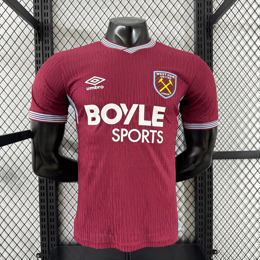 West Ham United 25/26 Home Football Shirt