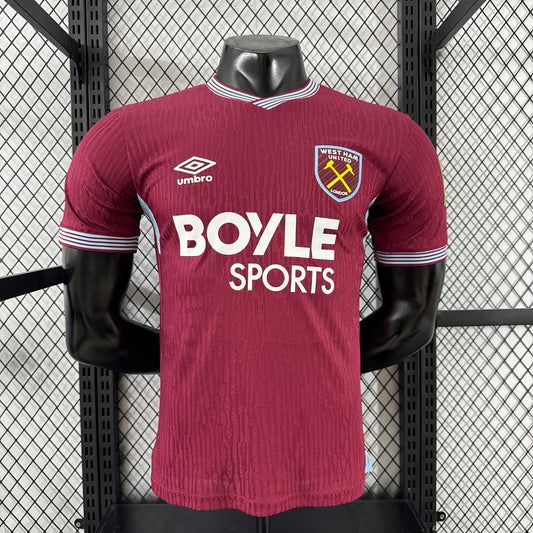 West Ham United 25/26 Home Football Shirt