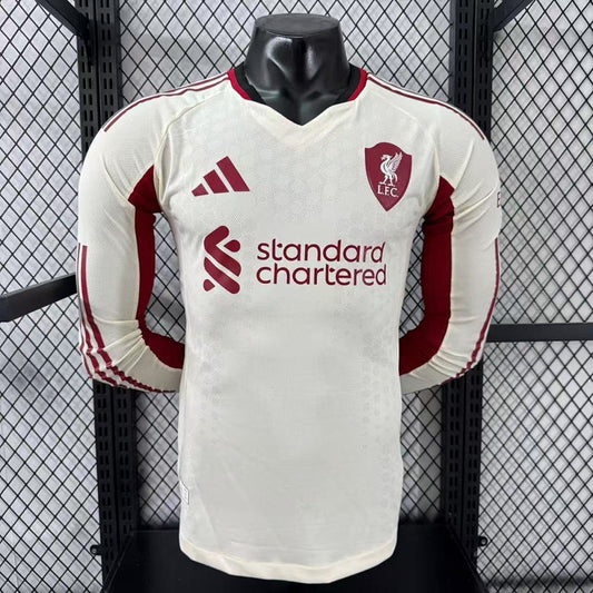 Liverpool 25/26 Away Long Sleeve Football Shirt