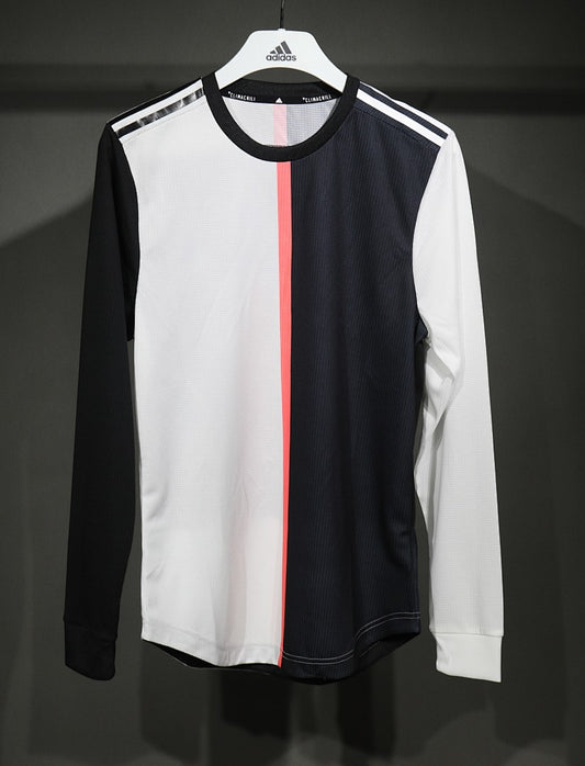 Juventus 19/20 Home Player Version Long Sleeve Football Shirt