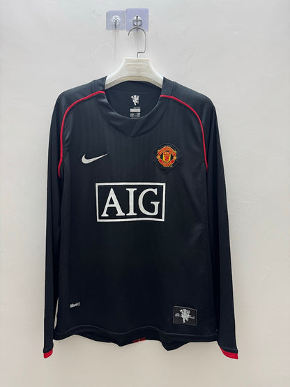 Manchester United 07/08 Away Long Sleeve Football Shirt