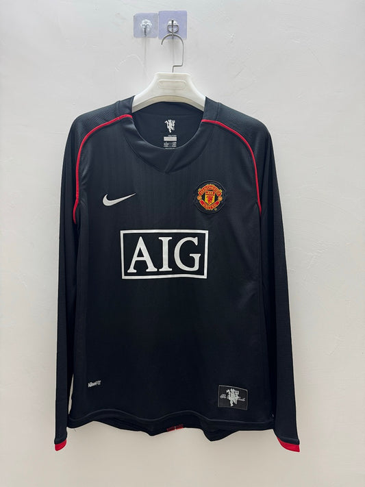 Manchester United 07/08 Away Long Sleeve Football Shirt