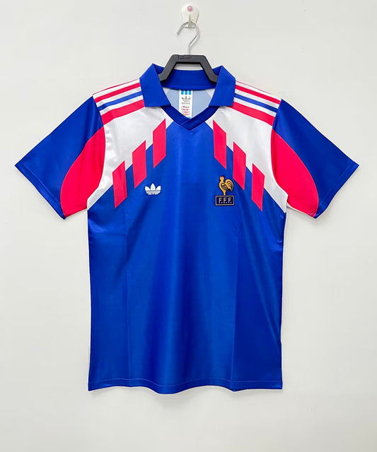 France 1990 Home Football Shirt