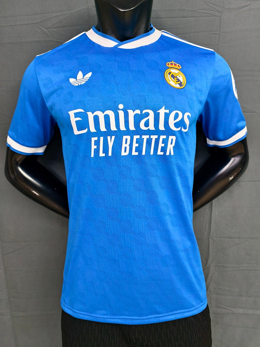 Real Madrid 25/26 Third Player Version Football Shirt