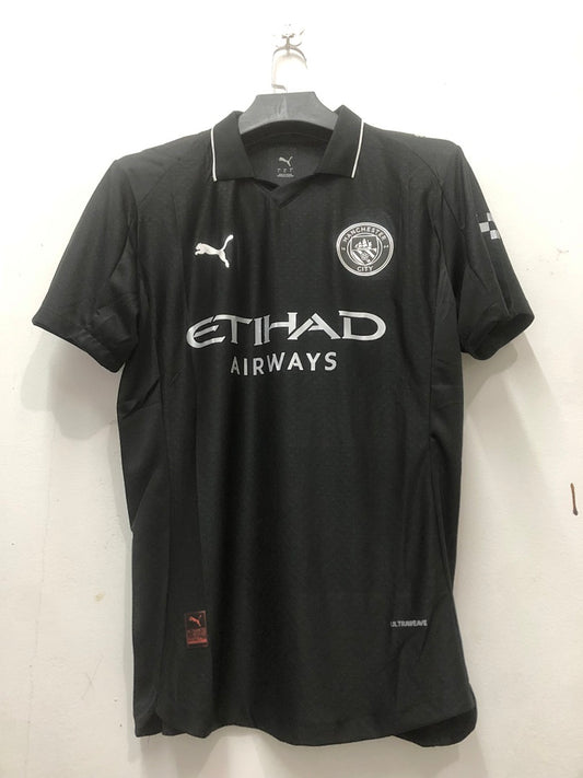 Manchester City 25/26 Black Player Version Football Shirt