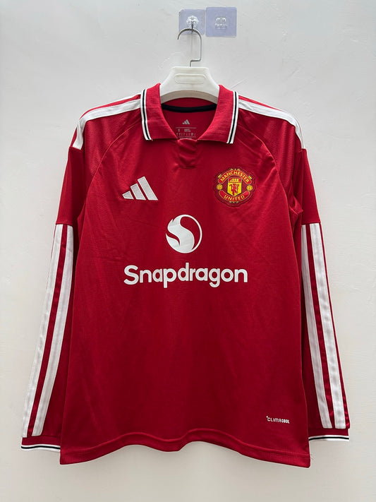 Manchester United 26/27 Home Long Sleeve Football Shirt