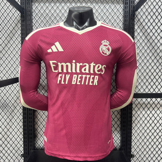 Real Madrid 26/27 Away Long Sleeve Football Shirt